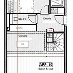 Alpine Loft - 5 Pieces 10 Pers- De Gamme - Alpine Loft - 10alpi - Plagne Centre Mae-2634 * La Plagne