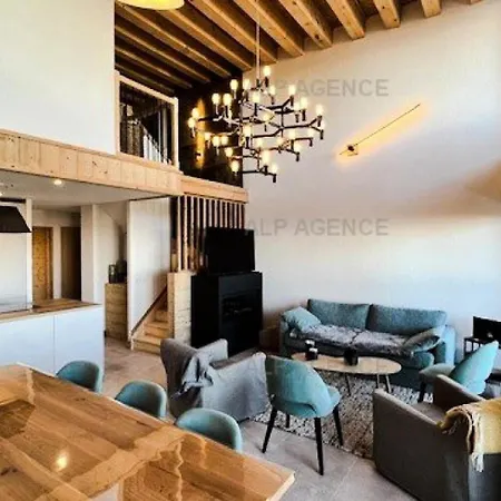 Daire Alpine Loft - 5 Pieces 10 Pers- De Gamme - Alpine Loft - 10alpi - Plagne Centre Mae-2634