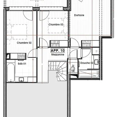 Alpine Loft - 5 Pieces 10 Pers- De Gamme - Alpine Loft - 10alpi - Plagne Centre Mae-2634 La Plagne