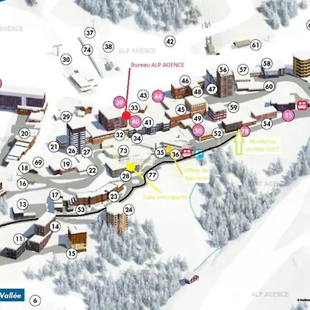 Alpine Loft - 5 Pieces 10 Pers- De Gamme - Alpine Loft - 10alpi - Plagne Centre Mae-2634